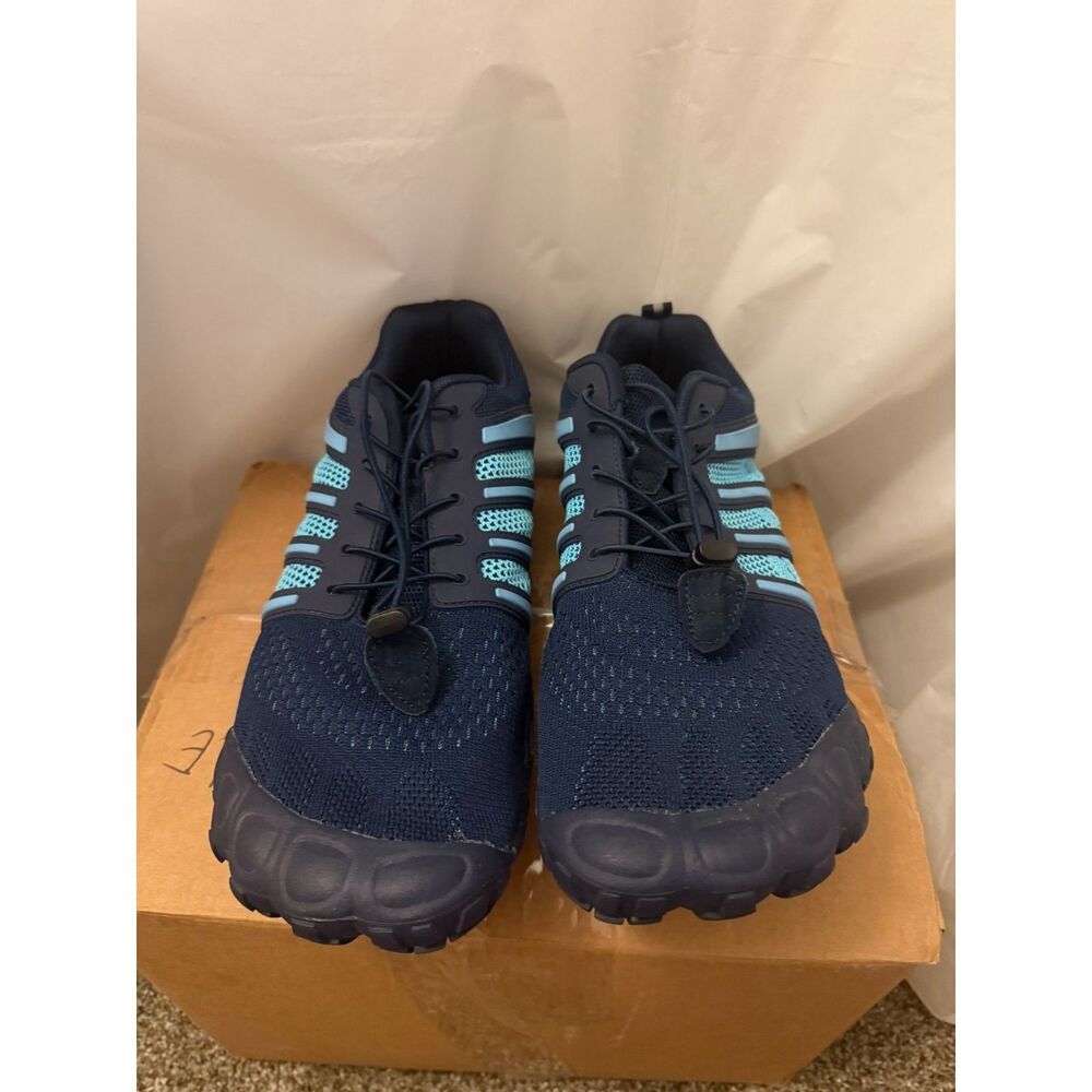 Oranginer Barefoot Trail Running Shoes Blue/Light Blue Size 47 (US Men’s 13)
